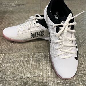 Nike Alpha Huarache 7 Pro TF LAX White and Black